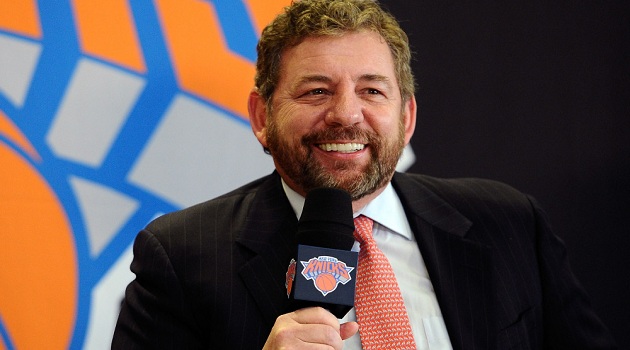 Dolan trabalhando para vender os Knicks